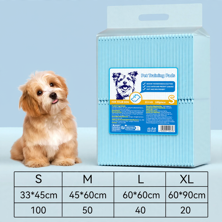 Dog toilet pads made of non-woven fabric