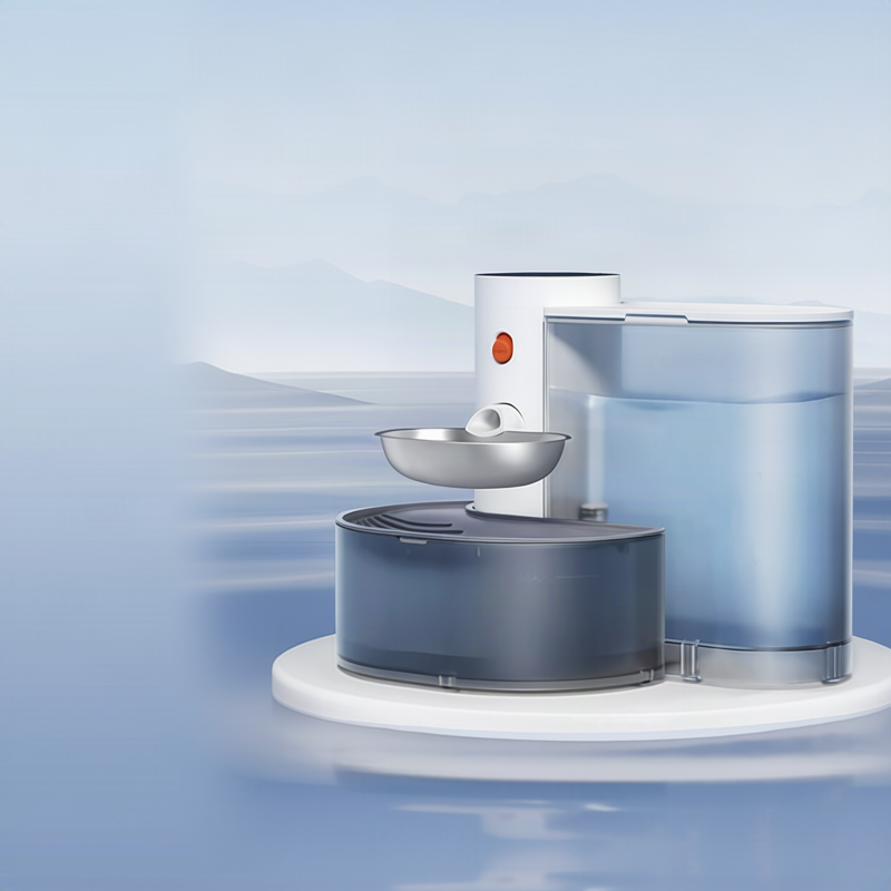 Automatic Cat Fountain with Filtration
