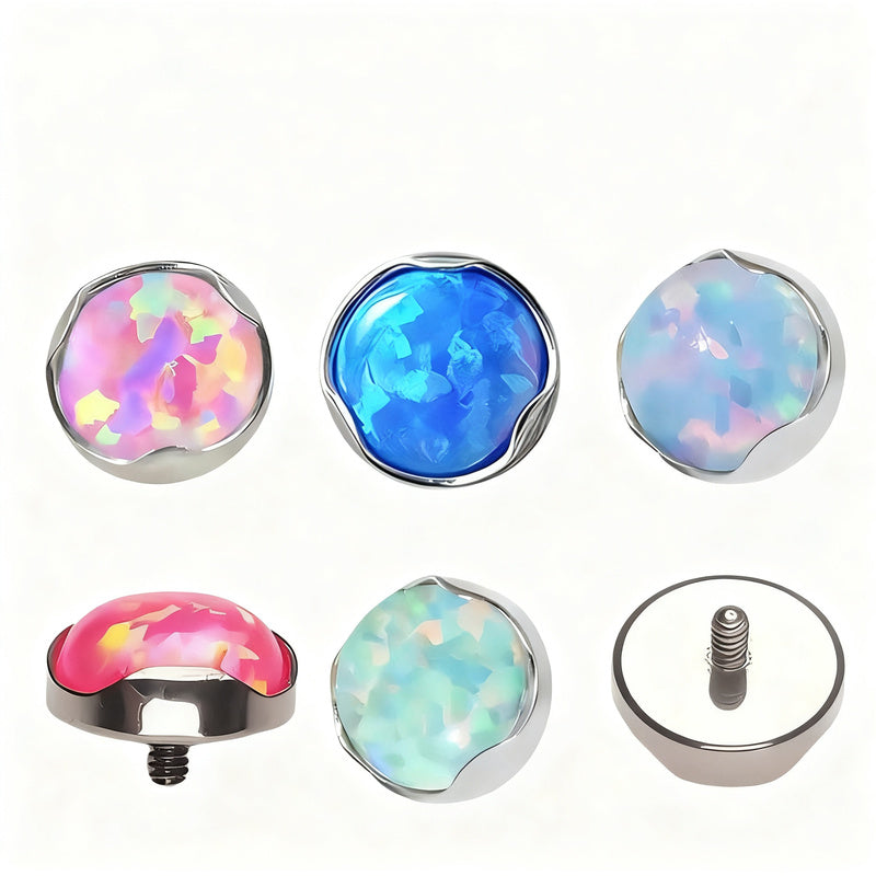 Titan Piercing bar with internal thread