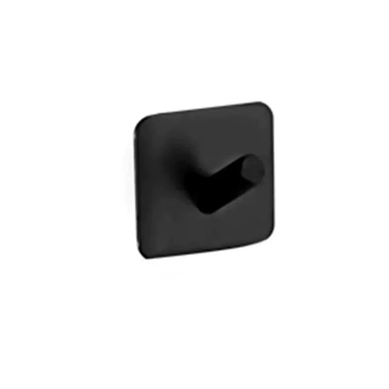 Stainless steel hook with suction cup or adhesive surface