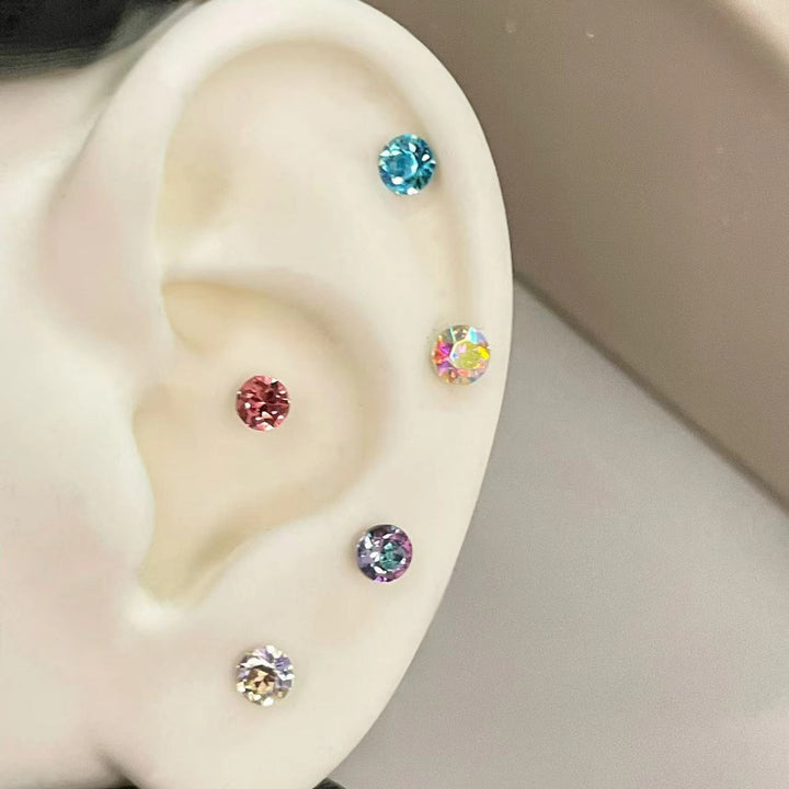 Titan Piercing bar with internal thread