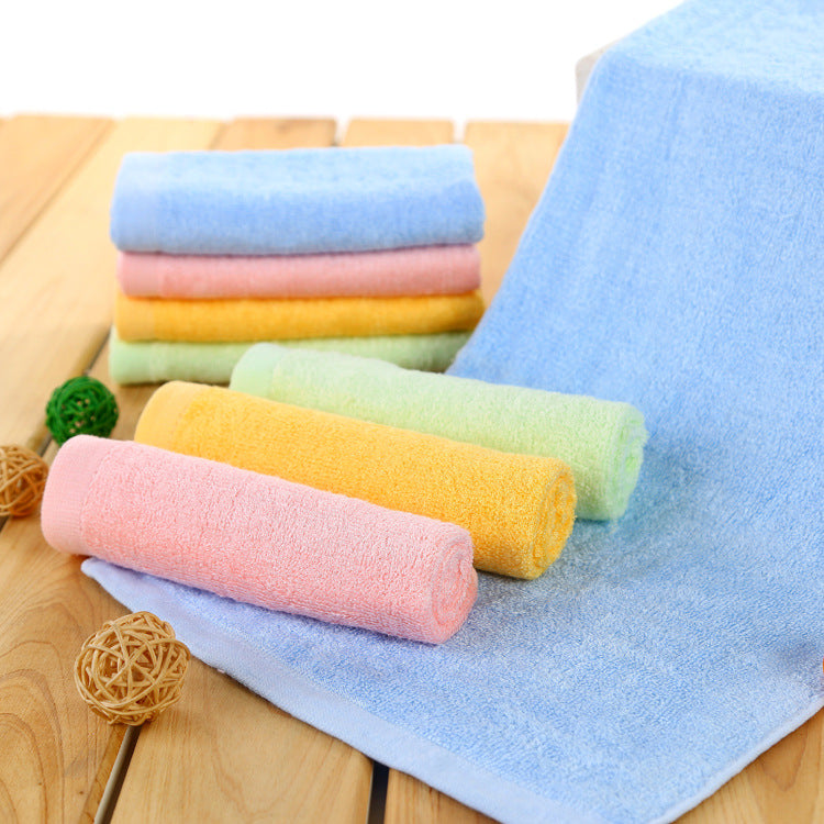 Children's towel made of bamboo silk, 26×53 cm