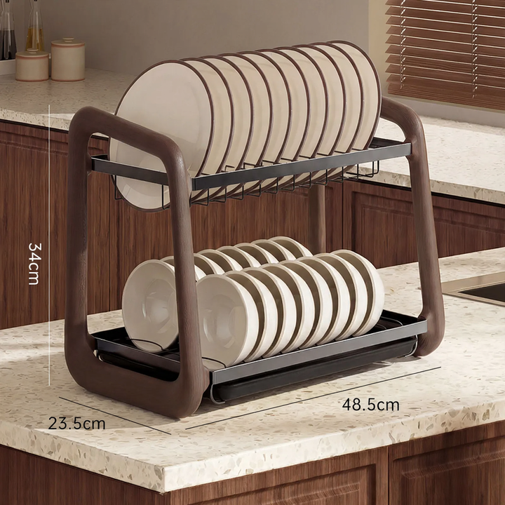 Wall shelf with suction cup for the kitchen, free mounting