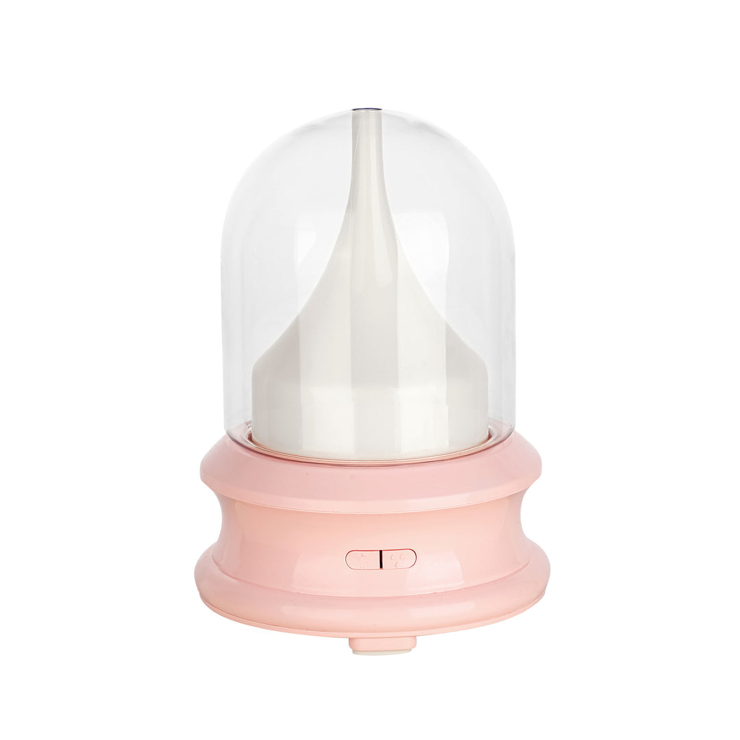 Ultrasonic aroma diffuser with LED light