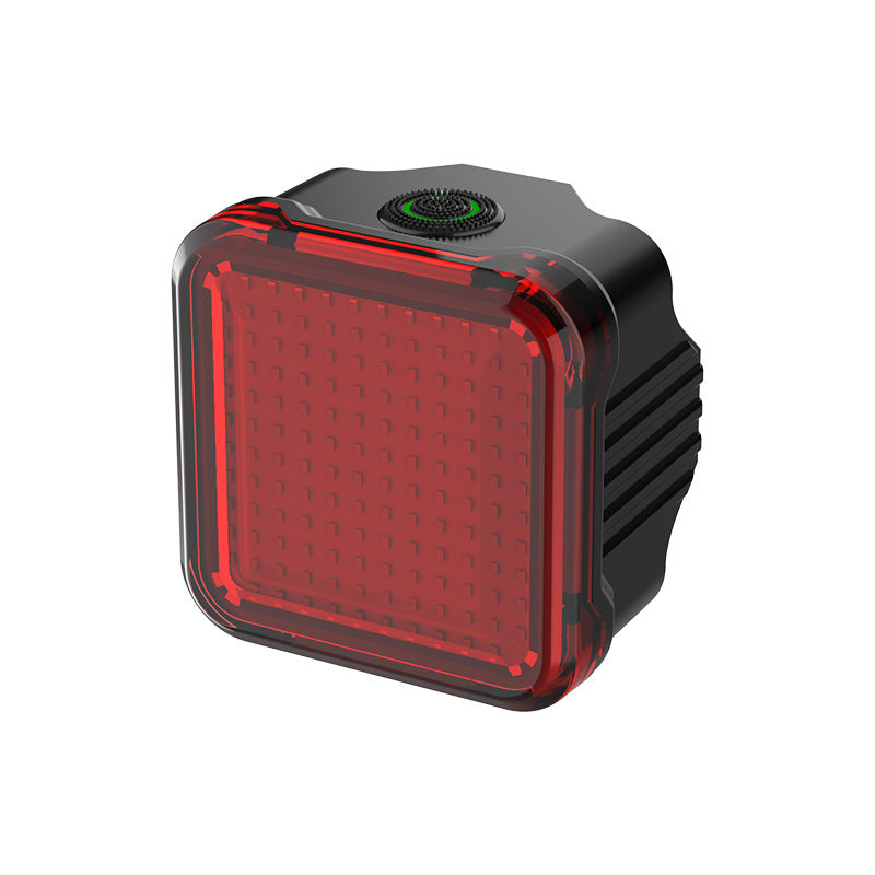 Bicycle tail light with brake indicator