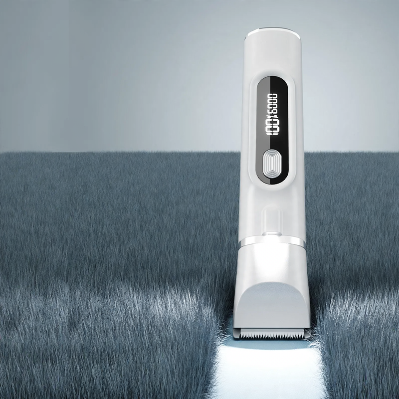 Electric pet hair clipper, rechargeable, for dogs and cats