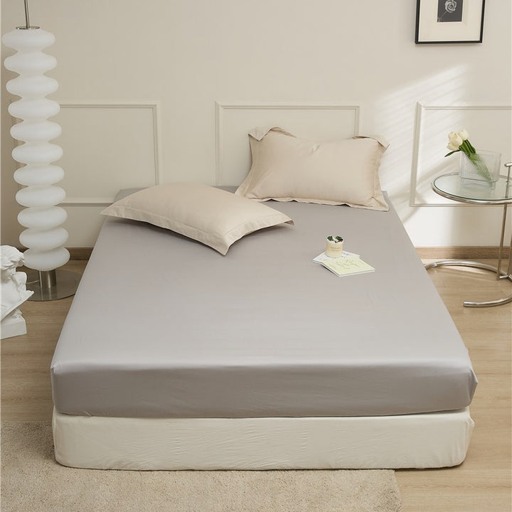 Cotton fitted sheet with elastic, 180×200 cm