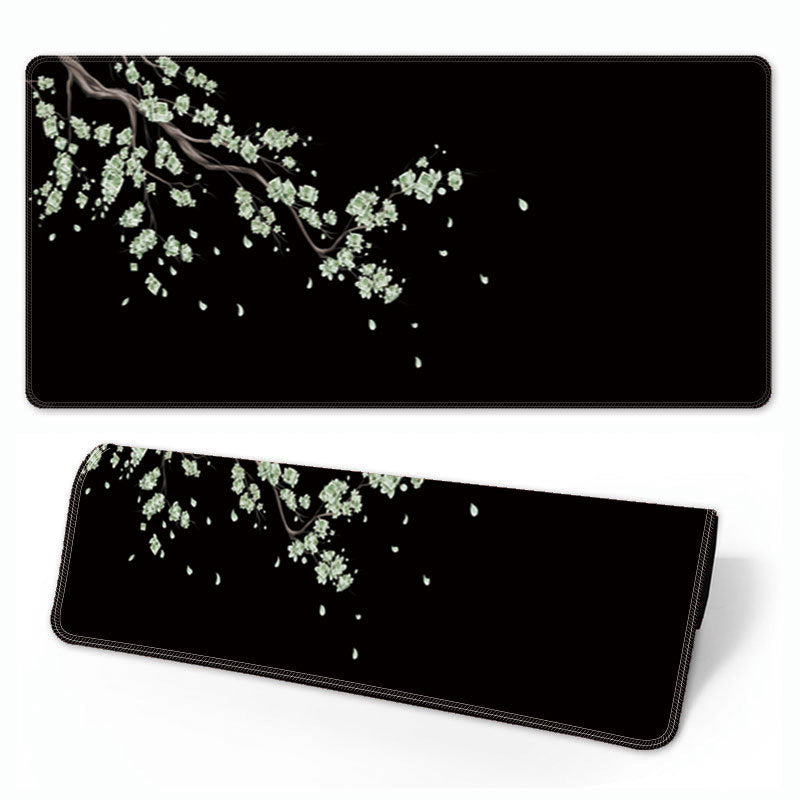 Gaming mouse pad made of natural rubber