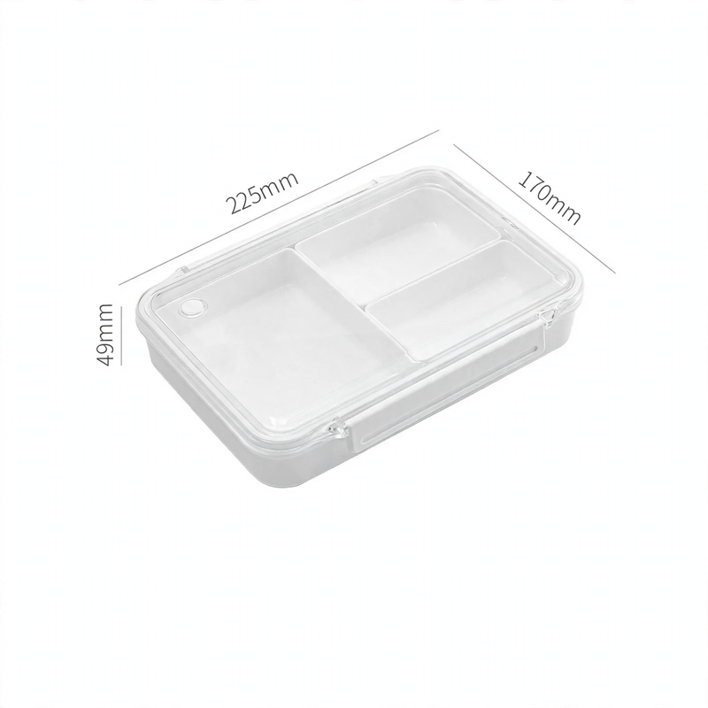 Bento Box, food grade, with compartments, microwave safe