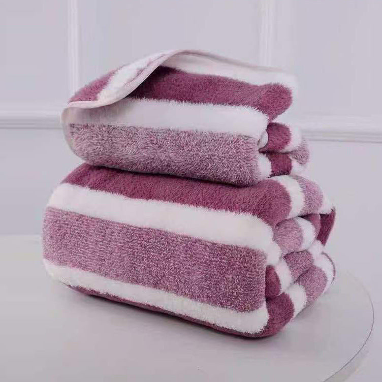 Coral fleece towel