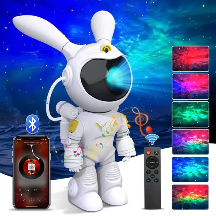 Astronaut Projection Lamp with Starry Sky