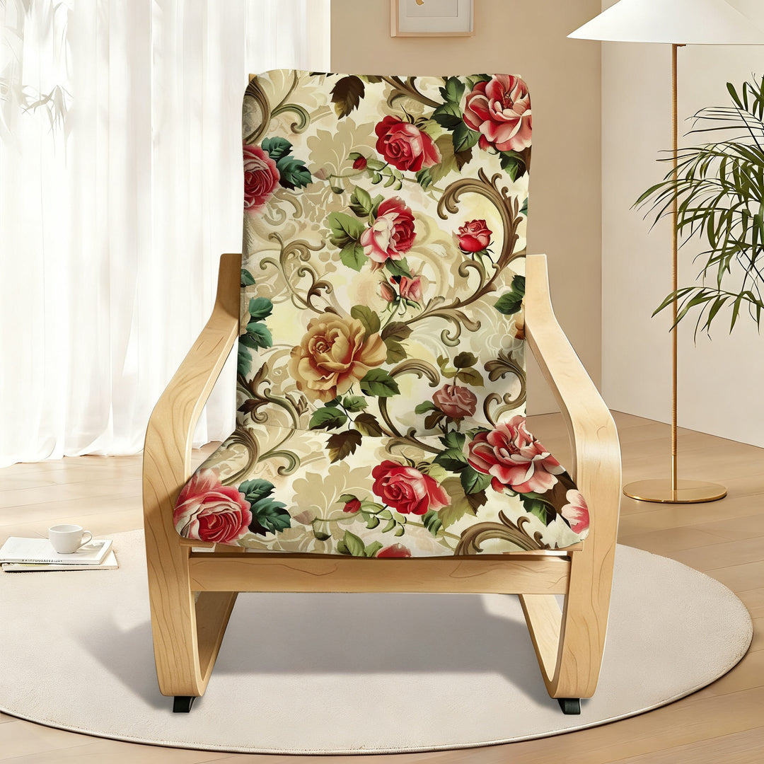 Rocking chair cushion, non-slip and scratch-resistant