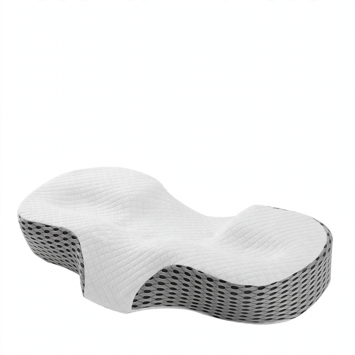 Neck support pillow made of memory foam, ergonomic