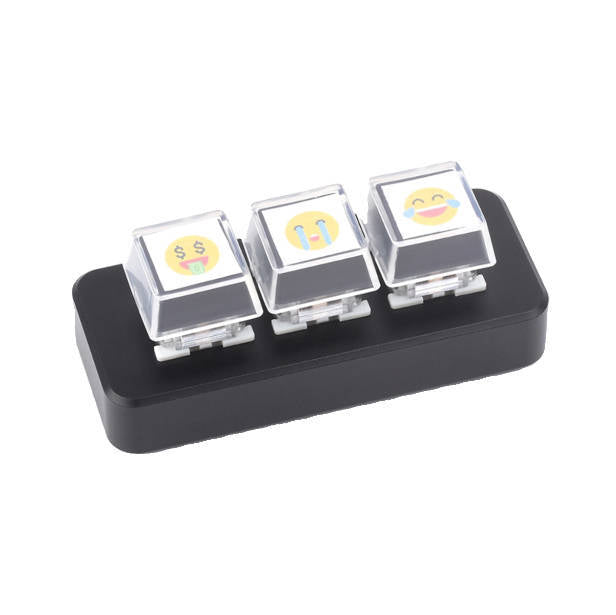 Programmable Mini Keyboard, 3 Keys