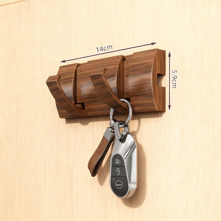 Foldable bathroom door hooks made of ABS
