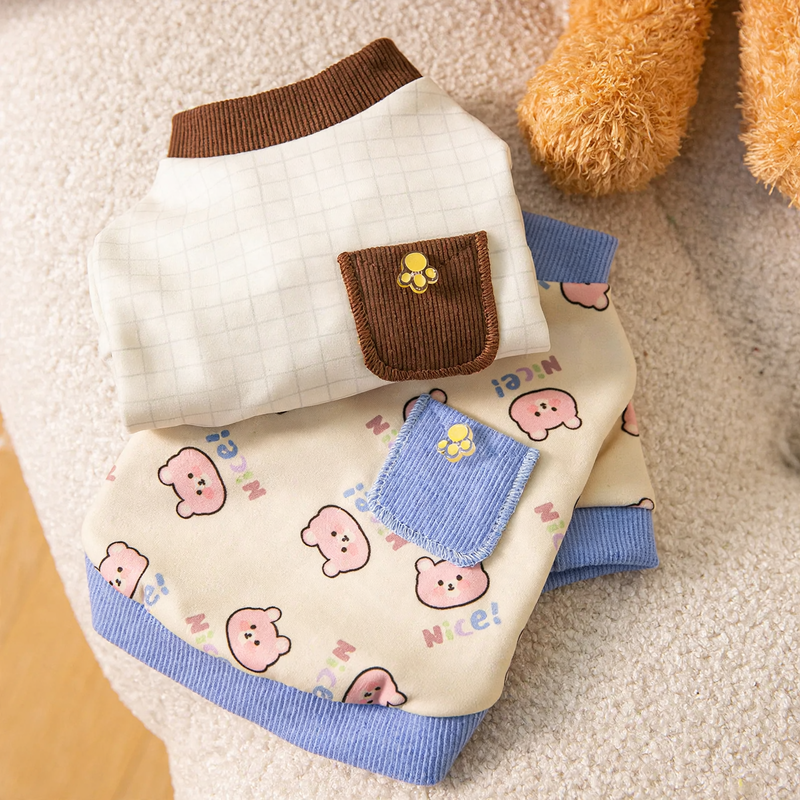 Two-legged pet onesie, fleece