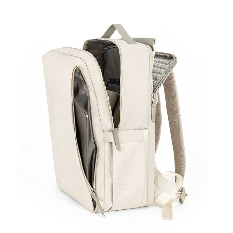 Laptop backpack, 15.6 inches, nylon, shoulder load distribution