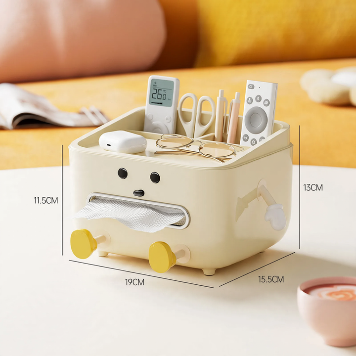 Table Tissue Box, Plastic, Modern Design