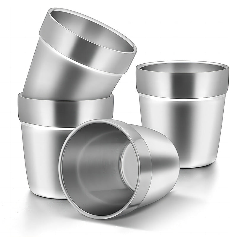 Double-walled stainless steel cup 300 ml