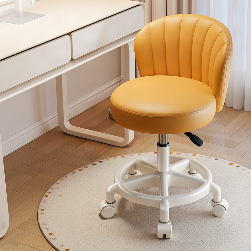 Bar stool with bowl and high backrest