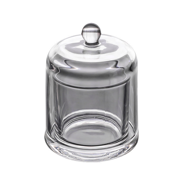 Glass bell jar candle cover