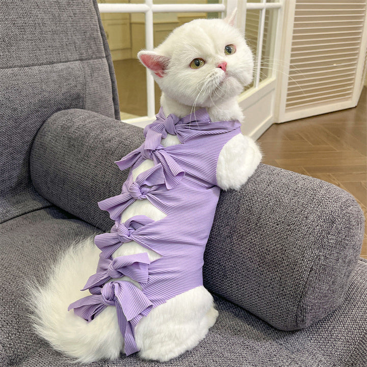 Protective clothing for pets after surgeries