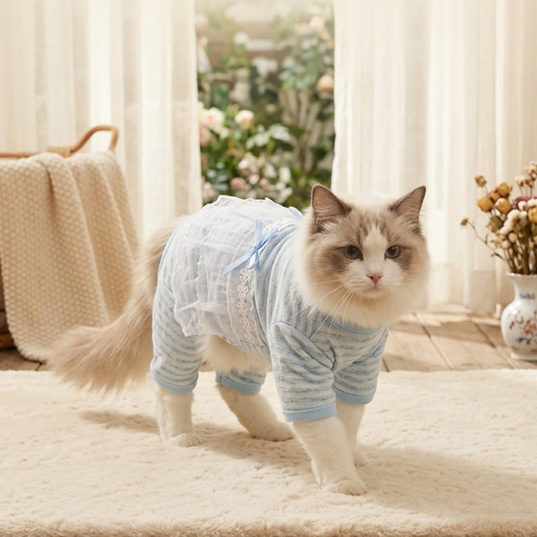 Pet Belly Protection Shirt, breathable, Spring and Summer