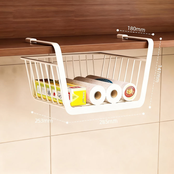 Kitchen wall shelf, extendable, carbon steel