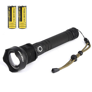 Aluminum flashlight, 3000 mAh