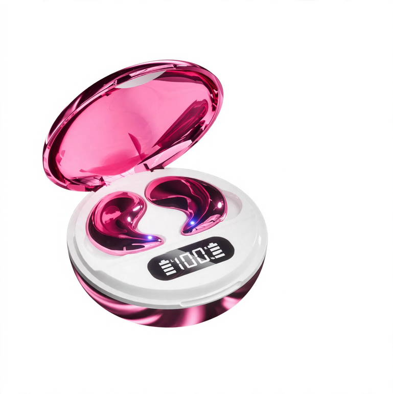 Wireless Bluetooth earbuds with sleep mode