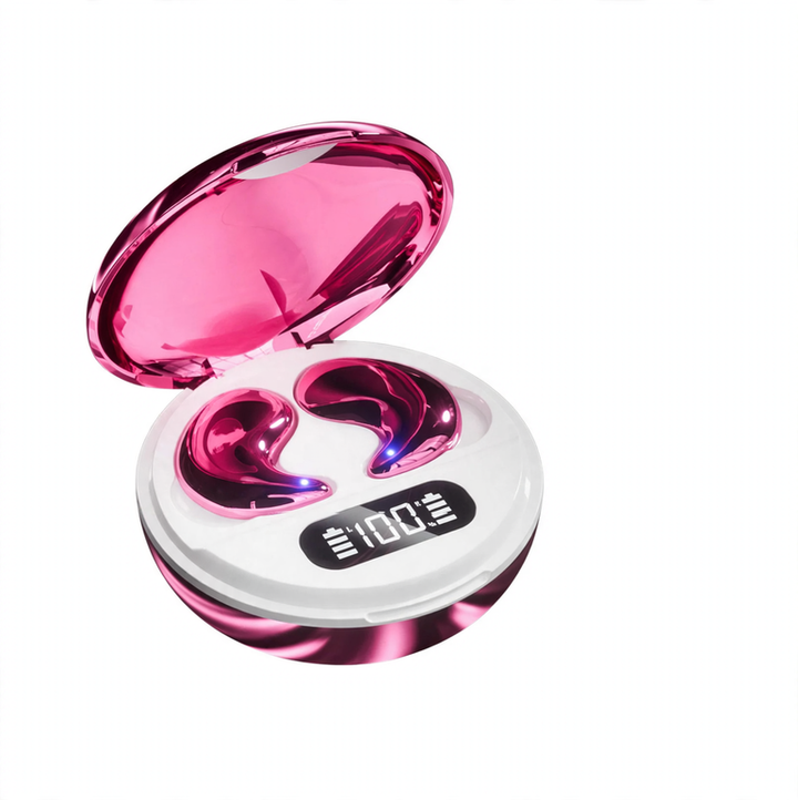 Wireless Bluetooth earbuds with sleep mode