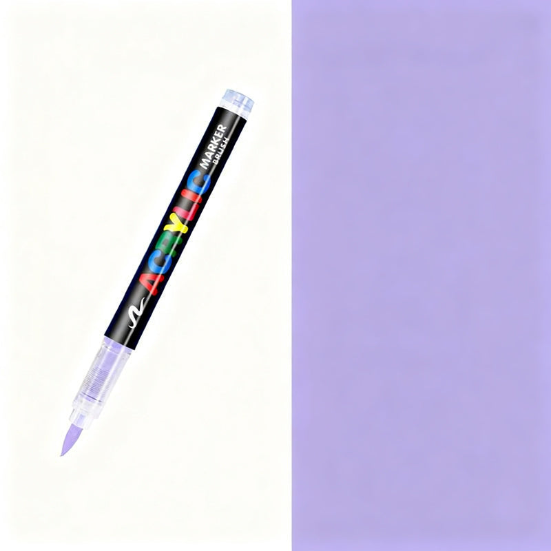 Acrylic Marker Set, 12–168 Colors, Pre-filled