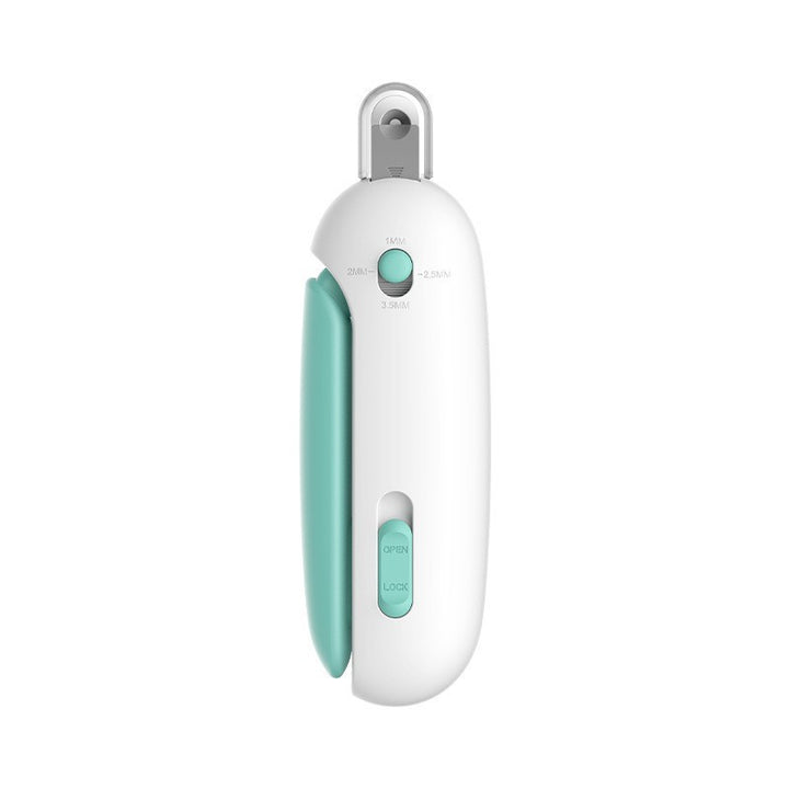 Claw scissors for cats and dogs with adjustable hole