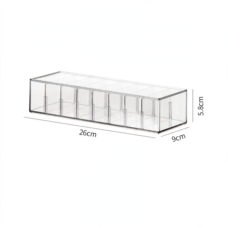 Transparent Cable Organizer Box made of Plastic