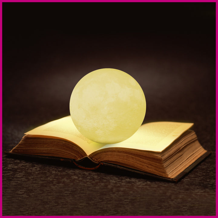 LED-Mouth lamp with Bluetooth speaker and touch control