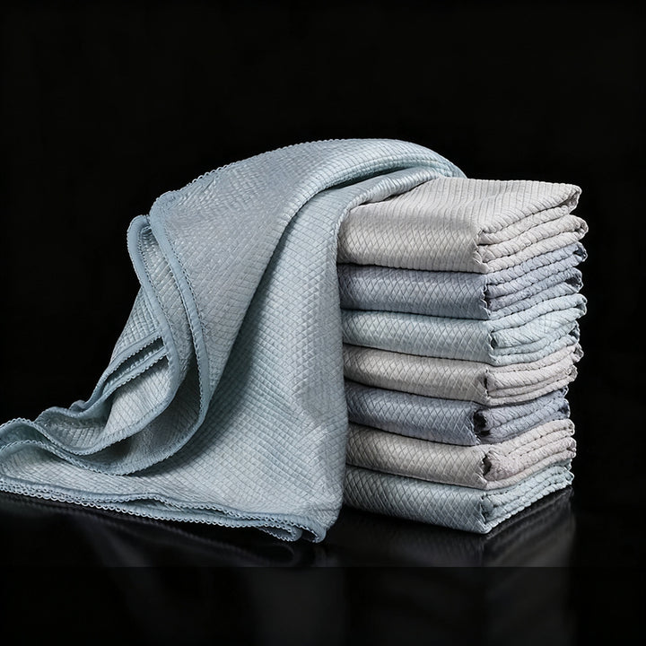 Microfiber Cleaning Cloths, 3-Piece Set, Absorbent