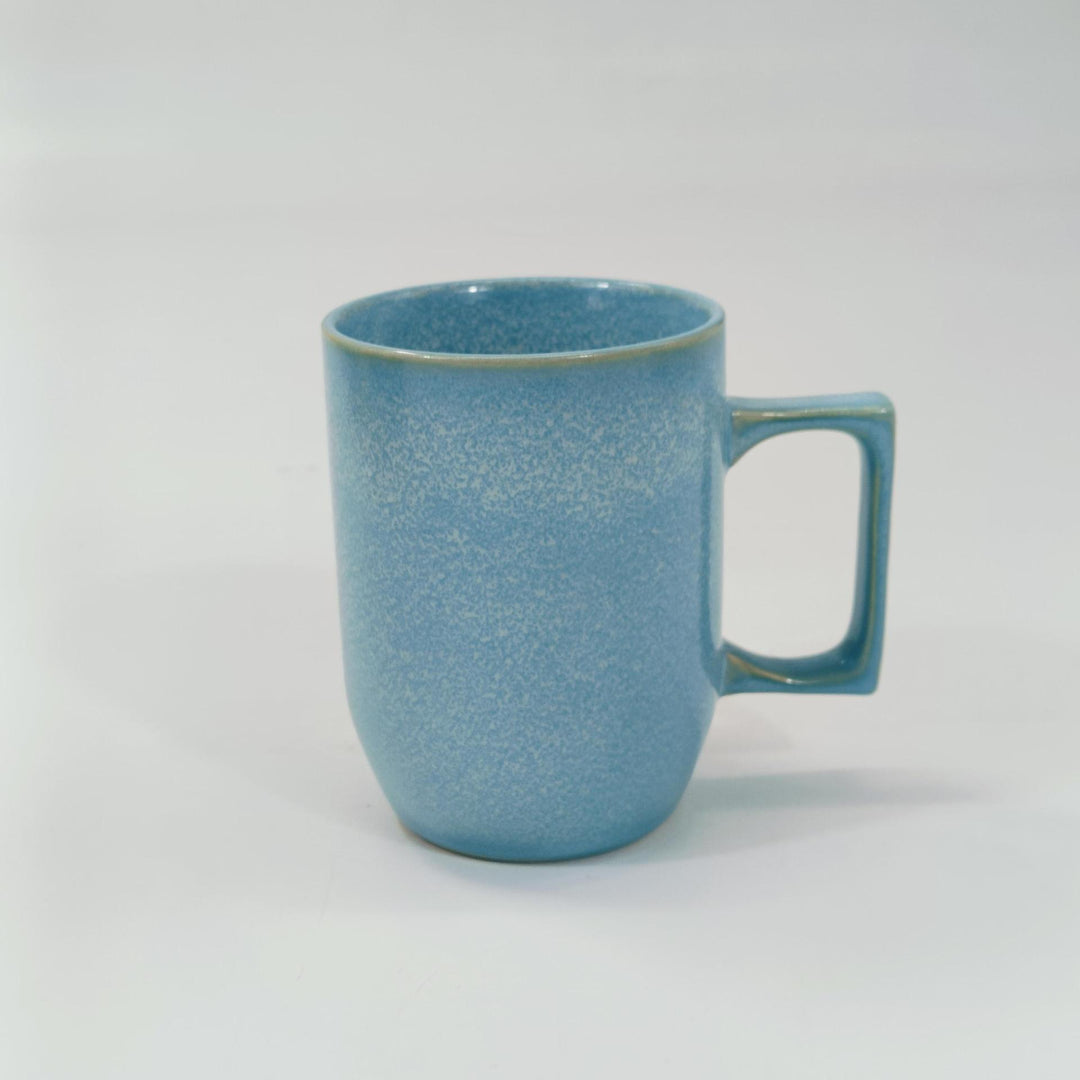 Ceramic coffee cup 346 ml with burning effect