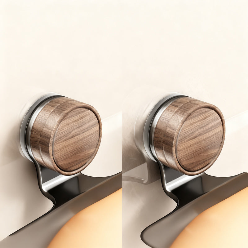Wall-mounted soap dish with suction cup