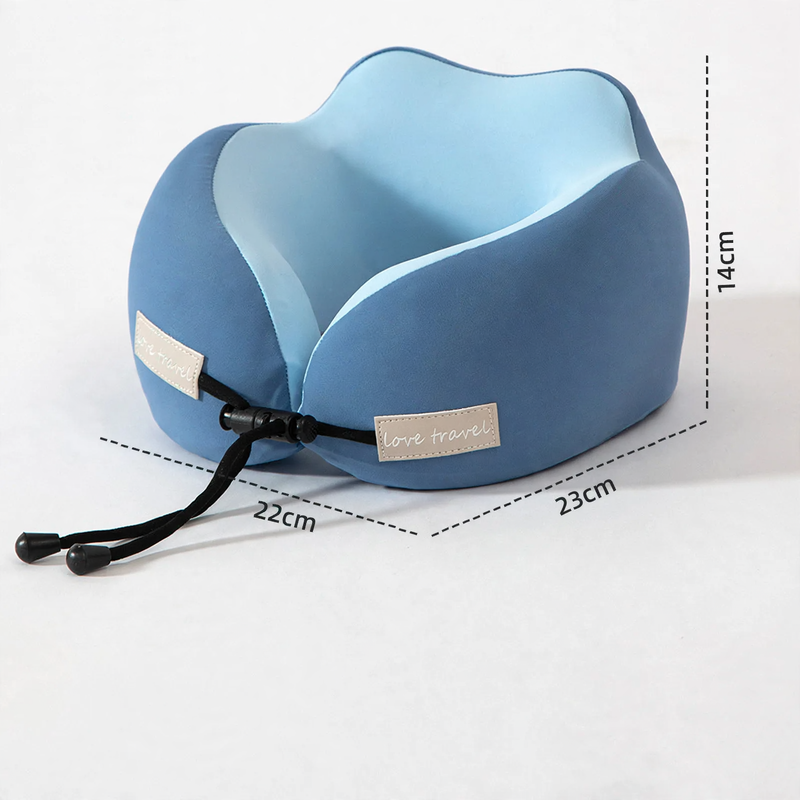 Memory Foam Neck Pillow for Travel and Everyday Use