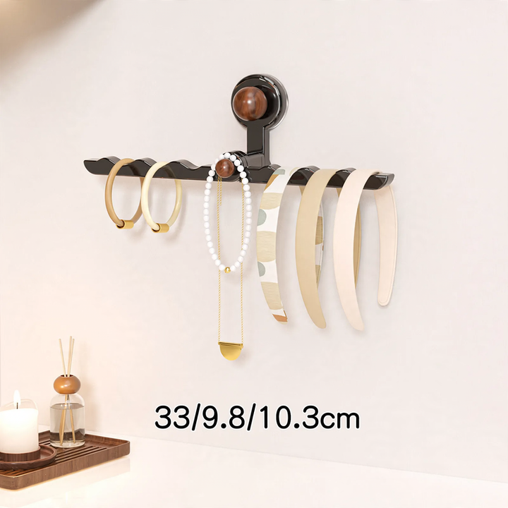 Wall-mounted hairpin organizer