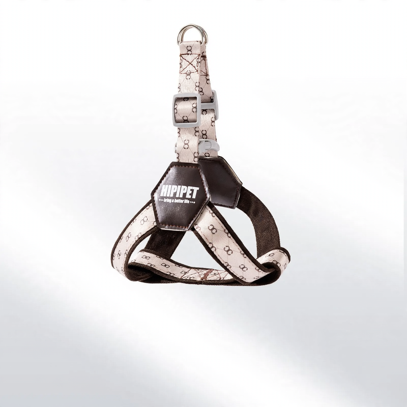 Dog harness with double ring, breathable, various sizes