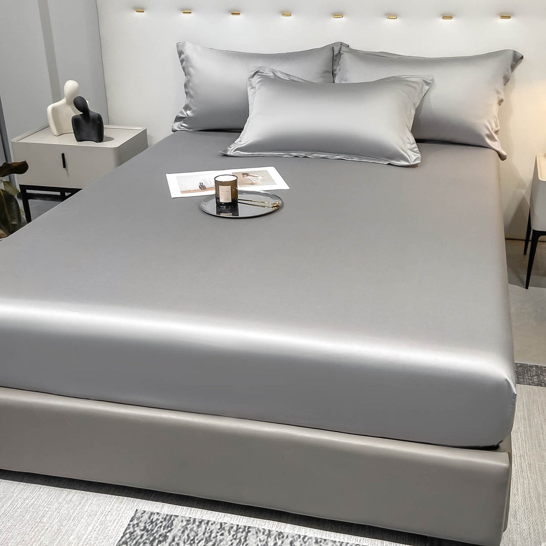 Lyocell bed sheet set, 3-piece, cooling
