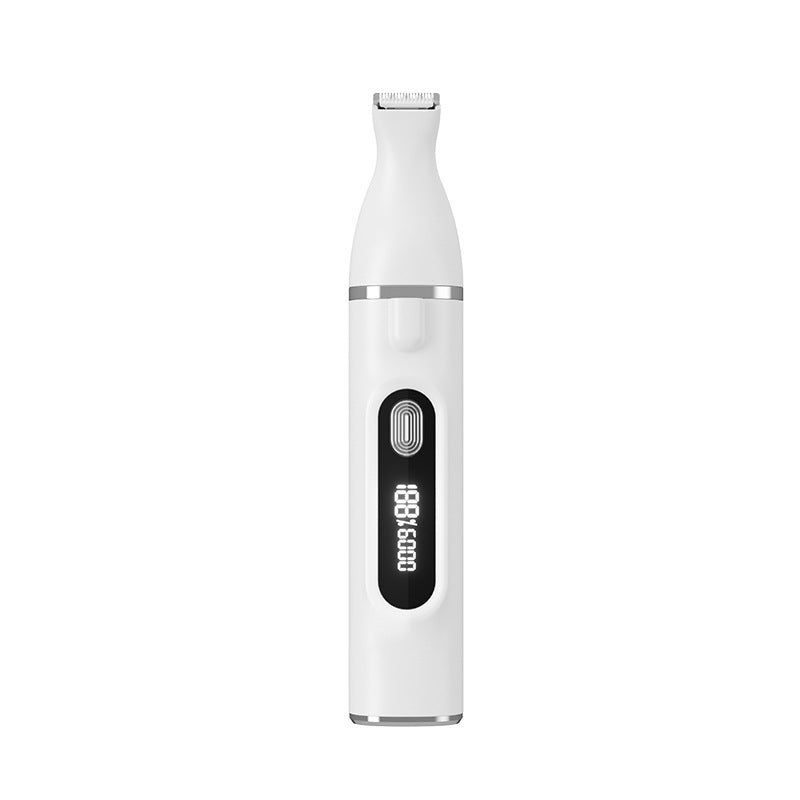 Electric pet hair clipper, rechargeable, for dogs and cats