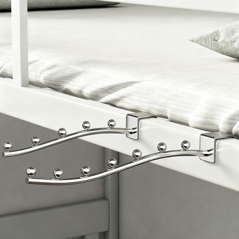 Wall hooks for clothing, stainless steel, multiple