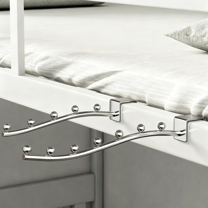 Wall hooks for clothing, stainless steel, multiple