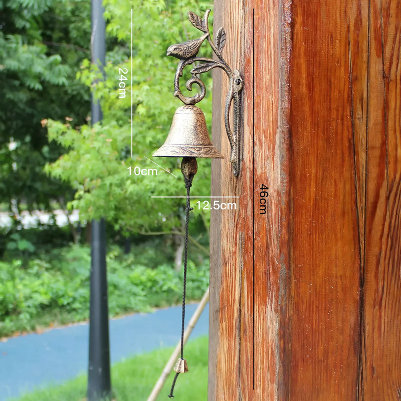 Cast Iron Table Bell, Rooster Design