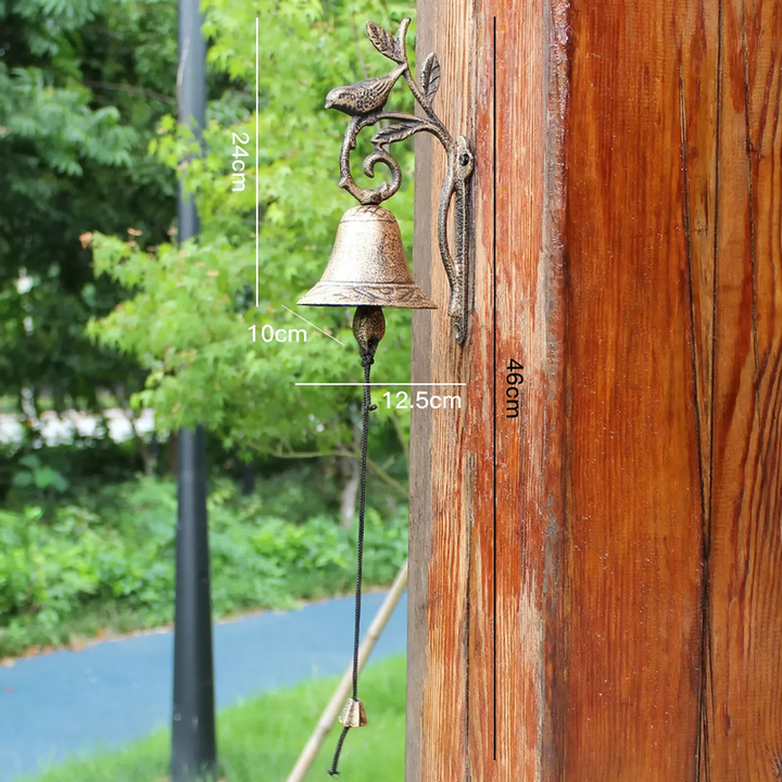 Cast Iron Table Bell, Rooster Design