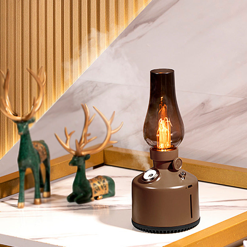 Retro Oil Lamps Air Humidifier with Aroma Function