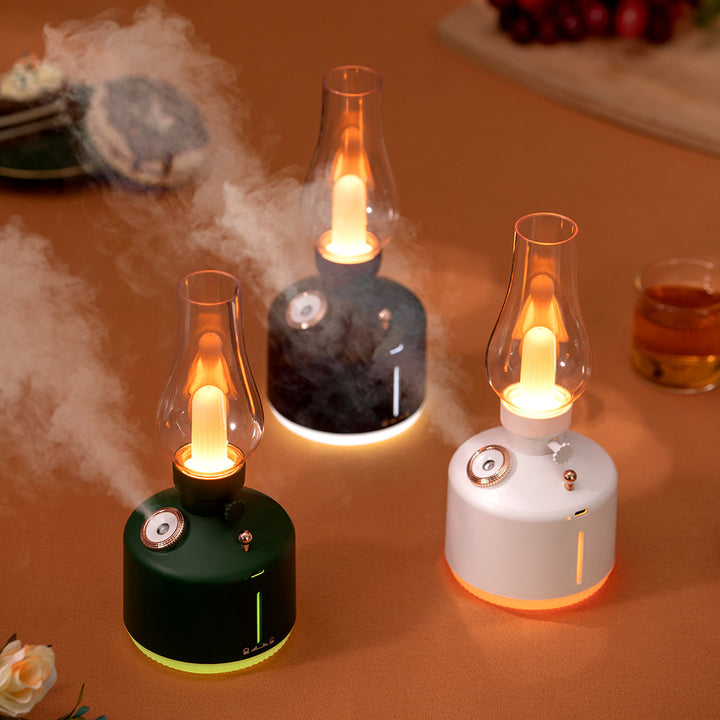 USB night light with humidifier and aroma