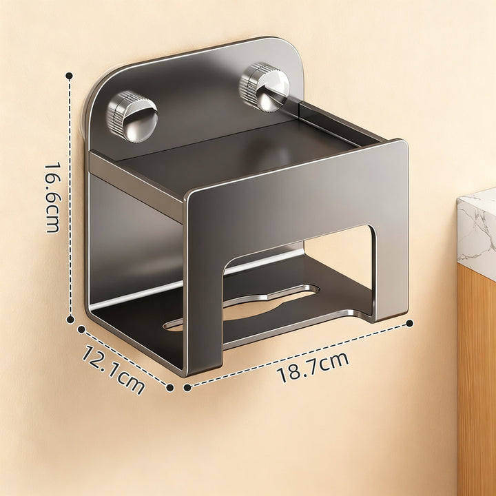Wall-mounted paper towel box, dual use